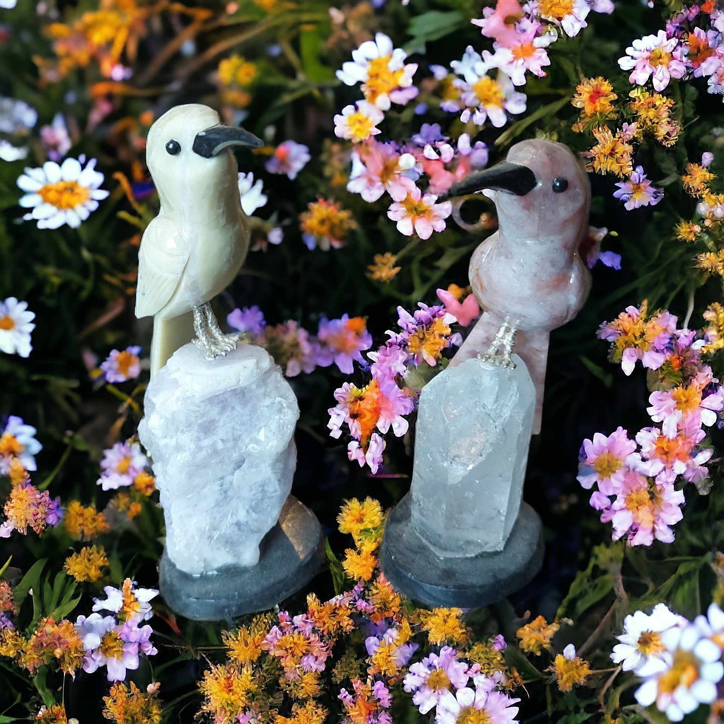 Crystal hummingbirds